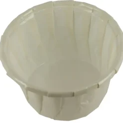 Caissettes pâtissières blanches Tulipia n°7 x 250