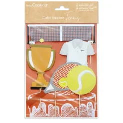 Cake Topper Tennis Scrapcooking