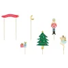 Cake Toppers Noël Casse-Noisette PartyDeco (x6)