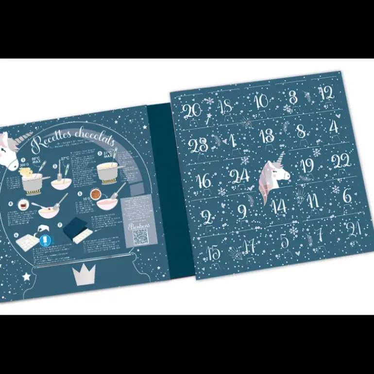 Calendrier de l'Avent Licorne Scrapcooking
