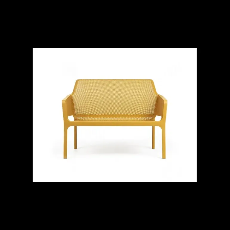 Canapé en Résine Moutarde Net Bench Nardi