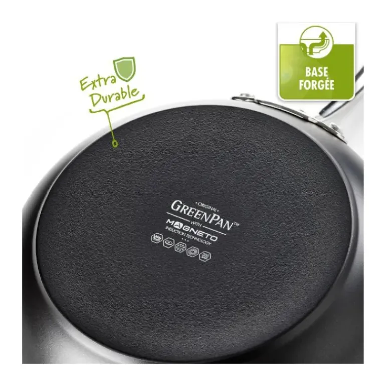 Casserole Induction Becs Verseurs Ø 16 cm Collection BARCELONA PRO GreenPan