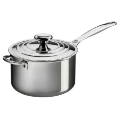 Casserole inox avec couvercle 20 cm Signature Le Creuset