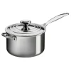 Casserole inox avec couvercle 16 cm Signature Le Creuset