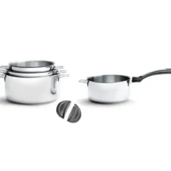 Casserole tout Inox sans Queue Ø 24 cm Twisty de Buyer