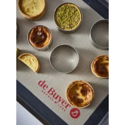 Cercle à Entremets Perforé Ø 5,5 cm x H 3,5 cm de L'école Valrhona De Buyer