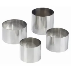 Cercle à Mousse Individuel Inox 8 cm x H 5 cm Mallard