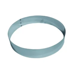Cercle à Mousse Inox 24 cm x H 4,5 cm Gobel