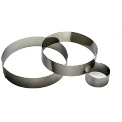 Cercle à Mousse Inox 30 cm x H 4,5 cm Mallard