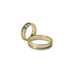 Cercle à Tarte Inox Ø 8 cm x H 1,6 cm (x6) Matfer