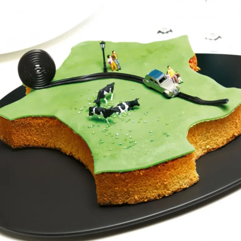 Cercle Inox Pays France 16 x 15 cm x H 3 cm Gobel