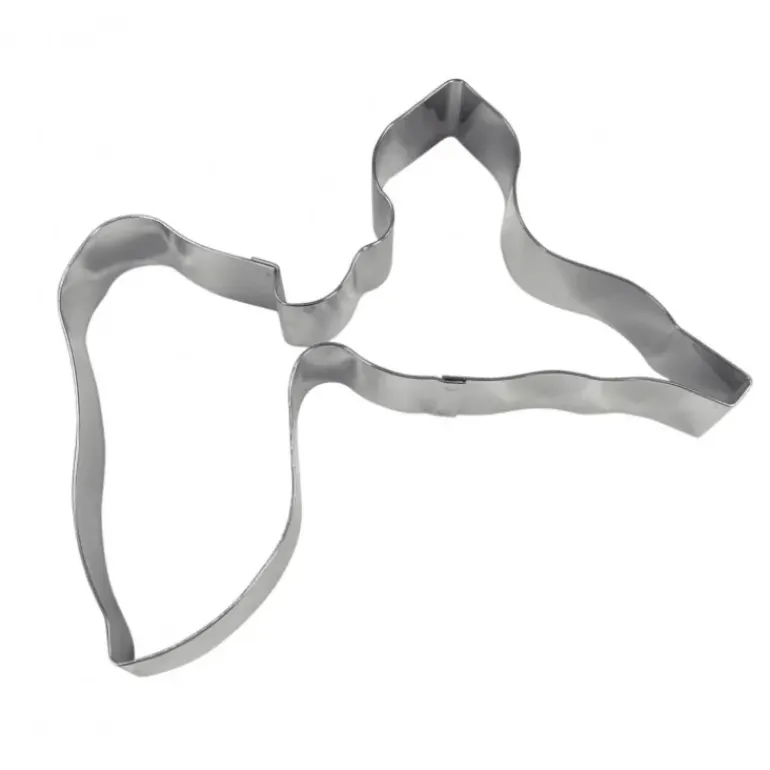 Cercle Inox Pays Guadeloupe 15 x 10 cm x H 3 cm Gobel