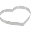 Cercle perforé forme coeur ø 18 cm de L'école Valrhona par De Buyer