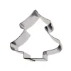Cercle Sapin de Noël Inox 10,5 x 10 cm x H 3 cm Gobel