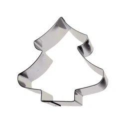 Cercle Sapin de Noël Inox 21 x 20 cm x H 4,5 cm Gobel