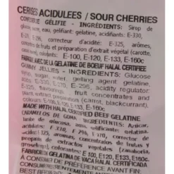 Cerises Acidulées x 385 - Bonbons Halal