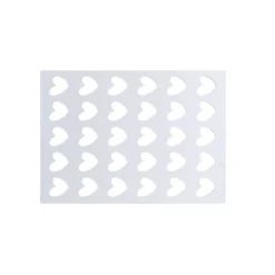Chablon Silicone Cœur 3,1 x 3,1 cm (x30) Silikomart Professional