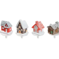 Chalets Enneigés sur pique x50