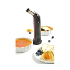 Chalumeau à Gaz rechargeable 22 ml Noir mat Mastrad