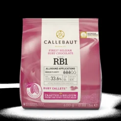 Chocolat Ruby RB1 33,6% 400 g Callebaut