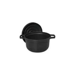 Cocotte à Riz en Fonte 16 cm Noir Mat Chasseur
