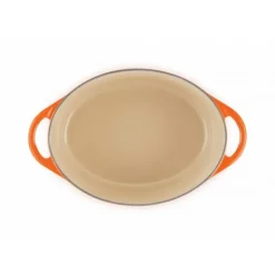 Cocotte Doufeu Ovale en Fonte 32 cm Volcanique Le Creuset