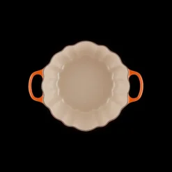 Cocotte en Fonte Citrouille 24 cm Volcanique Le Creuset