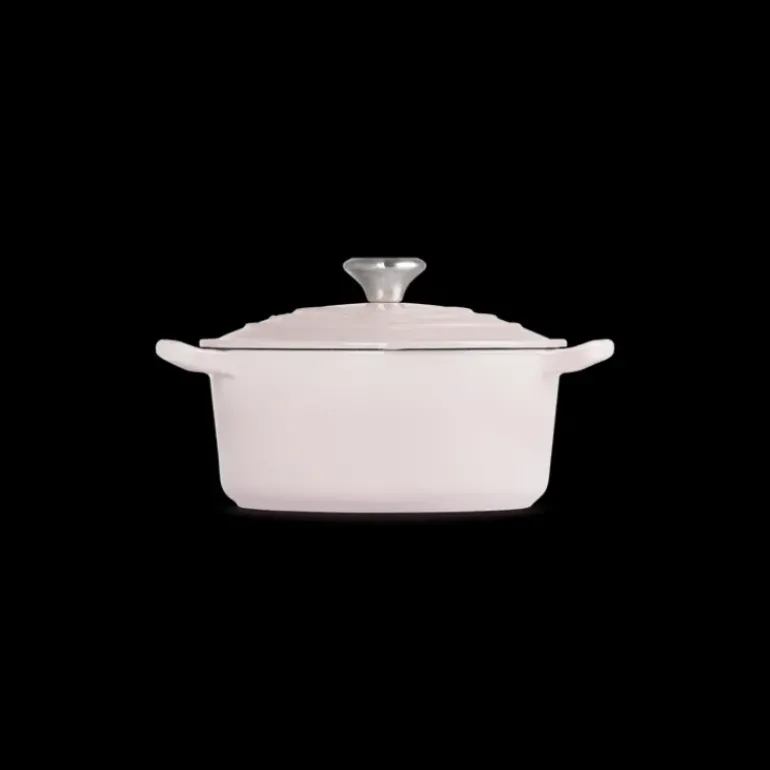 Cocotte en Fonte Cœur 20 cm Shell Pink Le Creuset