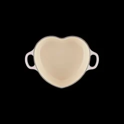 Cocotte en Fonte Cœur 20 cm Shell Pink Le Creuset