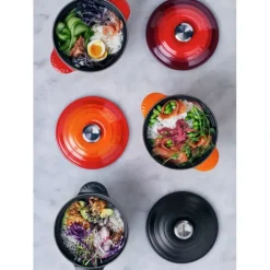 Cocotte en Fonte Every 18 cm Noir Mat Le Creuset