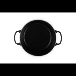 Cocotte en Fonte Haute 26 cm Noir Ebène Le Creuset