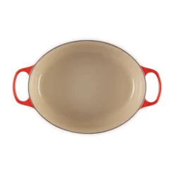 Cocotte en Fonte Ovale 35 cm Cerise Le Creuset Signature