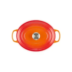 Cocotte en Fonte Ovale 27 cm Volcanique Le Creuset Signature