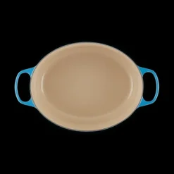 Cocotte en Fonte Ovale 33 cm Azur Le Creuset Signature