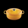 Cocotte en fonte Ovale 29 cm Nectar Le Creuset Signature
