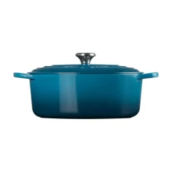 Cocotte en fonte Ovale 31 cm Deep Teal Le Creuset Signature