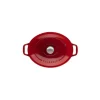Cocotte en Fonte Ovale 27 cm Rubis Chasseur