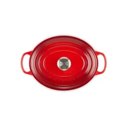 Cocotte en Fonte Ovale 29 cm Cerise Le Creuset Signature