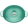 Cocotte en Fonte Ovale 29 cm Quartz Chasseur