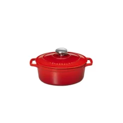Cocotte en Fonte Ovale 17 cm Rubis Chasseur