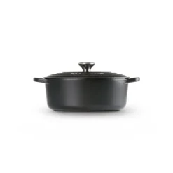 Cocotte en Fonte Ovale 31 cm Noir mat Le Creuset Signature