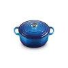 Cocotte en Fonte Ronde 20 cm Azur Le Creuset Signature