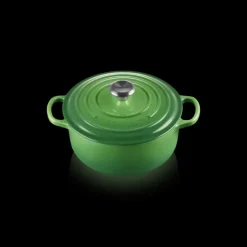 Cocotte en Fonte Ronde 20 cm Bamboo Le Creuset Signature