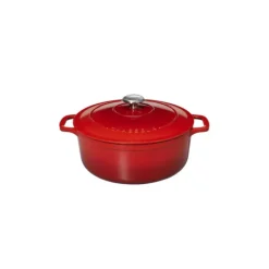 Cocotte en Fonte Ronde 28 cm Rubis Chasseur