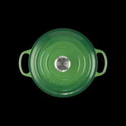 Cocotte en Fonte Ronde 24 cm Bamboo Le Creuset Signature