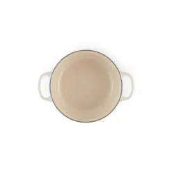 Cocotte en fonte Ronde 26 cm Meringue Signature Le Creuset