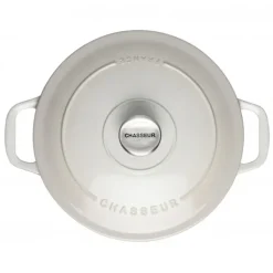 Cocotte en Fonte Ronde 20 cm Macadamia Chasseur