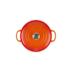 Cocotte en Fonte Ronde 22 cm Volcanique Le Creuset Signature