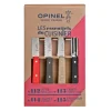 Coffret 3 Couteaux de Cuisine et un Eplucheur Loft Les Essentiels Opinel