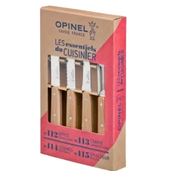 Coffret 3 Couteaux de Cuisine et un Eplucheur Les Essentiels Opinel